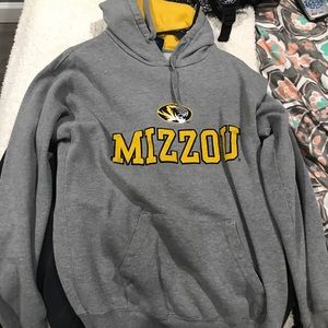 Grey Mizzou hoodie
